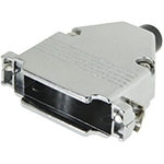 DB25 Hood, Metal, w/Grommet Kit