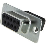 DB9 Block, Crimp, Female