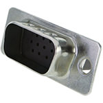 DB15HD Block, Crimp, Male