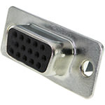 DB15HD Block, Crimp, Female