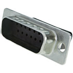DB15 Block, Crimp, Male