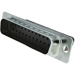DB25 Block, Crimp, Male