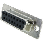 DB15 Block, Solder, Female