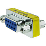 DB9 Coupler, Female/Female, Mini